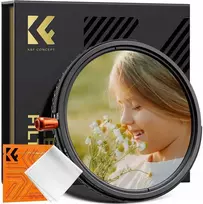 Filtras „Hybrydowy 3w1 K&F 82 mm 82 mm Fader ND2-32 + CPL + Juoda Diffusion 1/4 / KF01.2928v2“