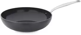 Green Pan Žalias Pan GreenPan Barcelona Pro Wok keptuvė 28 cm, juoda