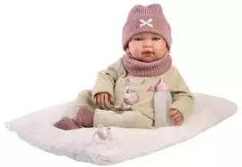 Peterkin Llorens 84488 Lėlė bobas Tina 44 cm verkianti