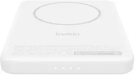 Powerbank Belkin BoostCharge Slim Magn. 5000 mAh Baltas (BPD011HQWH)