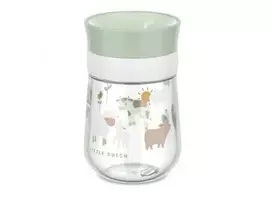 Little Dutch Vaikiškas treniruočių puodelis mokymuisi gerti MIO 300 ml LITTLE FARM