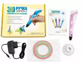 Rotaļlietas iLike 3D spausdinimo rašiklis su LCD ekranu Ultimate daugiaspalvis 3D spausdintuvo rašiklis violetinė 4752192108335 ILI3DPLCDUMPU (4752192108335)