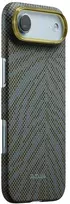 Dėklas PITAKA Edge Case Breath of Veins iPhone Air tamsiai žalias