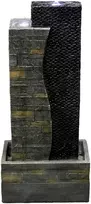 Dekoratyvinis lauko fontanas, 36 x 22 x 80 cm, su LED apšvietimu