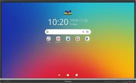 „ViewSonic ViewBoard IFP6551-3C“ 65 colių įstrižainės 4K interaktyvus monitorius („Android 14.0“, EDLA)