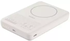 Belkin magnetinis belaidis išorinis akumuliatorius 10000 mAh Qi2 7,5 W BPD017hqSA