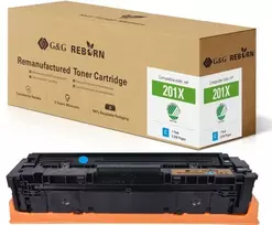 Toneris G&G Reborn-Toneris, suderinamas su HP 201X / CF401X (21258)