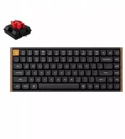 Klaviatūra žaidimams Keychron K3M-F1 75% Raudona Switch RGB Hot-Swap belaidė mechaninė Gateron Low Profile MX Raudona 2.0 su pašvietimu juoda