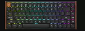 Klaviatūra žaidimams Keychron K3U-H1 75% Milk POM Raudona Switch 8K