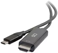 Adapteris AV C2G 1.8m USB-C® to HDMI® Audio/Video Adapteris Cable - 4K 60Hz, 1.8 m, USB Type-C, HDMI Type A (Standard), Male, Male, Straight (26889)