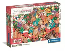 Clementoni CLE dėlionė 1000 Neįmanoma Kalėdiniai skanėstai Komp. 39998