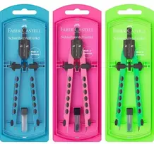 Faber-Castell skriestuvas quick-set factory neon (174335 FC)