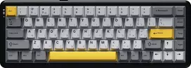 Klaviatūra mechaninė belaidė Ajazz AK680 MAX (8+8K) Magnetic Switch Juodas Gray Geltona RGB