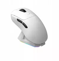 Belaidė pelė Ajazz AJ179 PRO 3395-8K su įkrovimo stotele balta