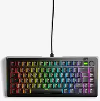 Klaviatūra Glorious GMMK 3 Pro 75% przełączniki Fox (GLO-KB-GMMK3-PRO-75-PB-FOX-W-BLK-ND)