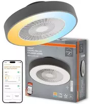 Lubinis šviestuvas Ledvance Išmanusis LED šviestuvas-ventiliatorius OSRAM SMART WIFI, 76W, 3000-6500K 2300lm, su pultu