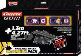 Carrera 71606 Papildymo rinkinys GO 1,4 m + Nascar automobiliai