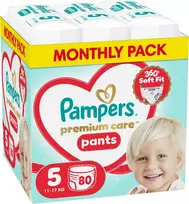 „Pampers Premium Care“ sauskelnės 5, 11–17 kg, 80 vnt.