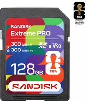 Atminties kortelė SanDisk Extreme PRO FIFA World Cup 2026 Edition SDXC UHS-II 128GB V90 UHS-II (SDSDXDM-128G-GN4IH)