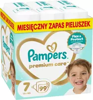 Pampers Pampers Premium Care 7, 15+ kg, 99 vnt.