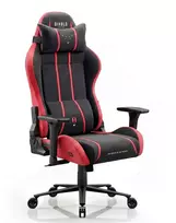 Diablo Chairs Diablo X-One 2.0 King Size Bloody Mary medžiaginė juodai-raudona