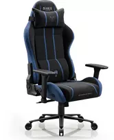 Diablo Chairs Diablo X-One 2.0 King Size Night Mėlyna materiałowy juoda-mėlyna