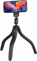 Selfie stick Fixed Elastyczny statyw Creator su magnetycznym laikikliu na telefon 1/4'' MagSafe juoda