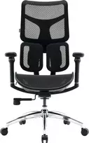 Sihoo DORO S100 Mesh fotel biurowy juoda