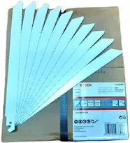 Bosch S1122HF tiesinio pjūklo ašmenys 225 mm | 10 vnt.