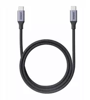 Magnetinis USB-C į USB-C laidas Ugreen L520, 100W PD, 1m (pilka)