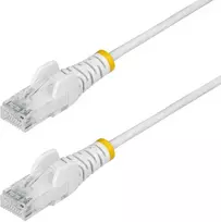 StarTech StarTech N6PAT250CMWHS kabelis sieciowy Baltas 2,5 m Cat6 U/UTP (UTP)