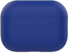 Decoded silikoninis apsauginis dėklas, skirtas „AirPods Pro 3“ (tamsiai mėlynas)