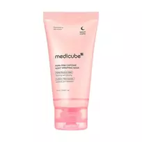 Medicube PDRN Pink Caffeine Night Wrapping Mask Naktinė nulupama veido kaukė su PDRN, 75 ml