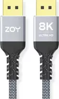 Usorteret ZOY DisplayPort - DisplayPort kabelis 3 m pilkas (ZCD3)