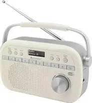 Nešiojamasis analoginis ir skaitmeninis radijo imtuvas Soundmaster DAB280BE, smėlio spalvos