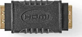Nedis CVGB34900BK AV adapteris Lyties/Kabelio keitiklis HDMI A tipas (standartinis) HDMI A tipas (Standartinis) Juoda, auksinė