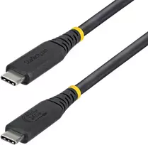 Kabelis USB StarTech USB-C į USB-C USB4 / Thunderbolt / DisplayPort 2.1 50 cm iki 40Gb/s Power Delivery 240W 8K60Hz 4K240Hz Pasyvus (CC50CM40GUSB4TP)