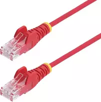 StarTech Slim Kabelis sieciowy Cat6 UTP 25 cm Raudona (N6PAT25CMRDS)