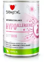 DISUGUAL Hypoallergenic konservas šunims su putpelėmis 400g (6)