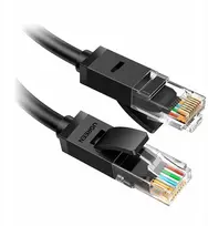 Ugreen NW102 Apvalus tinklo kabelis RJ45, Cat.6, UTP, juoda, 30 m (20168)