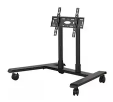 Laikiklis B-TECH AV SYSTEM X - UNIVERSAL LOW LEVEL FLAT SCREEN TROLLEY (VESA 600 X 400) - 0.75M Ā¨50MM POLES
