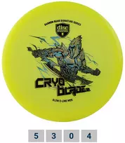 Diskgolfo diskas Midrange Driver C-LINE GLOW MD5 Gannon Buhr Signature - Cryo Blade 2