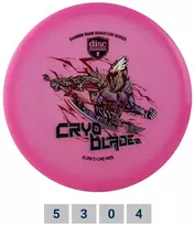 Diskgolfo diskas Midrange Driver C-LINE GLOW MD5 Gannon Buhr Signature - Cryo Blade 2