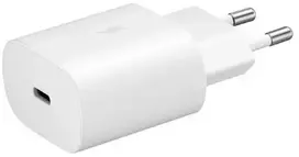 By Samsung Travel adapter (TA800) (w/o cable), Baltas