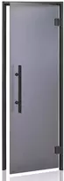 Andres Glass Solutions AD PREMIUM stiklinės durys turkiškoms pirtims, Matinis stiklas, 90 x 190, Matinė pilka