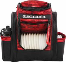 Kuprinė diskgolfo diskams DISCMANIA Fanatic Sky Raudona
