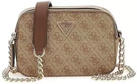 Guess HWBG96 72140 latte spalvos kuferinė rankinė su logotipu/ruda