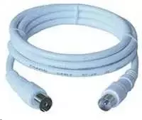PREMIUMCORD TV antenos jungiamasis laidas 15m (koaksialinis, M/F, 75 omų)