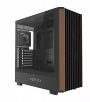 GEMBIRD Computer Case FC-WOOD wood imitation front panel SINGLE GLASS