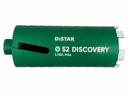 Distar Discovery M16 x 150 mm ilgio gręžimo karūnos betonui 32 - 162 mm x 150 mm, Karūnos skersmuo, mm: 62 mm